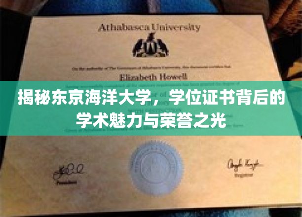 探寻东京海洋大学，学位证书背后的学术风采与荣耀之光