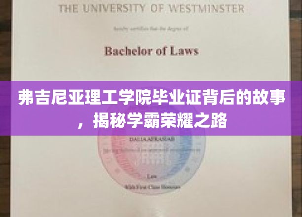 解码学霸荣耀，弗吉尼亚理工学院毕业证背后的传奇旅程