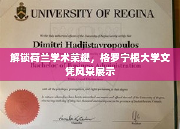 荷兰学术之光，格罗宁根大学学位证书魅力绽放