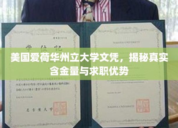 美国爱荷华州立大学文凭，深度解析其职场魅力与就业优势