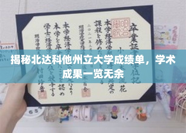北达科他州立大学学术成绩大揭秘，卓越成果一网打尽
