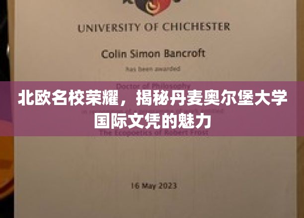 探寻丹麦奥尔堡大学国际文凭的北欧教育之光
