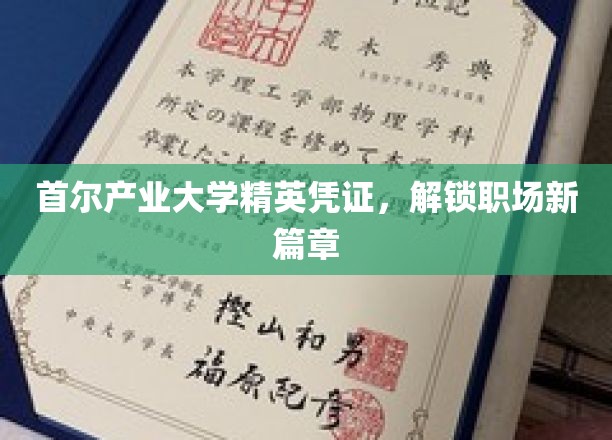 首尔产业大学精英通行证，助你开启职场辉煌之旅