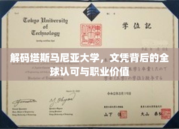 解读塔斯马尼亚大学：文凭背后的全球认可与职业价值