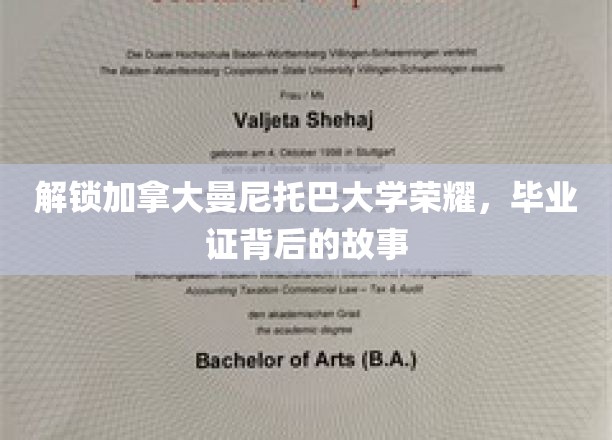 揭秘加拿大曼尼托巴大学毕业生背后的辉煌篇章