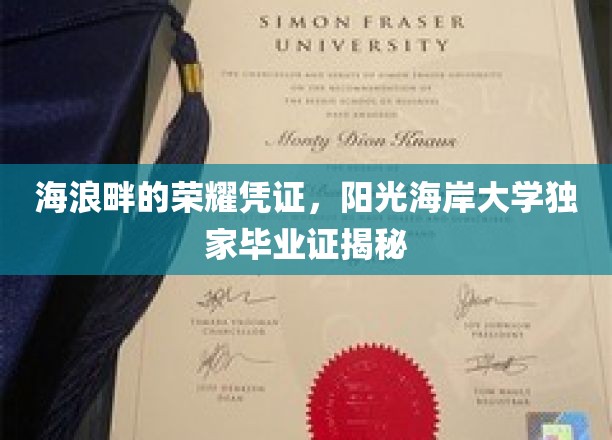 阳光海岸大学毕业证书，揭秘海浪边的荣耀印记
