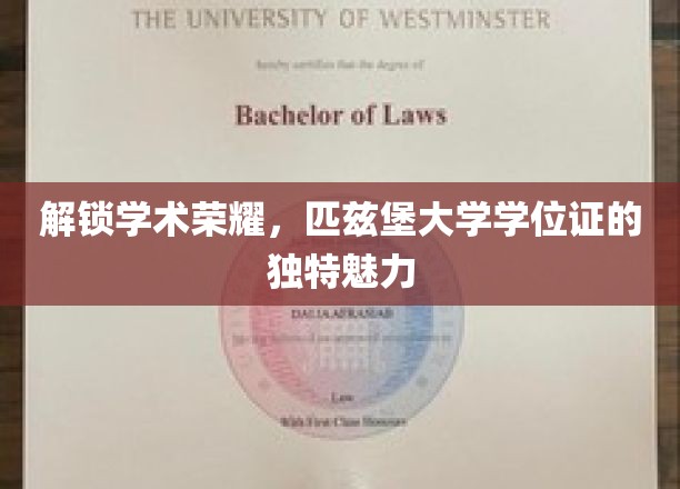 探索匹兹堡大学学位证的非凡奥秘与荣耀印记