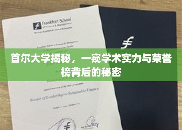 探寻首尔大学，揭开学术殿堂的荣耀与实力之谜