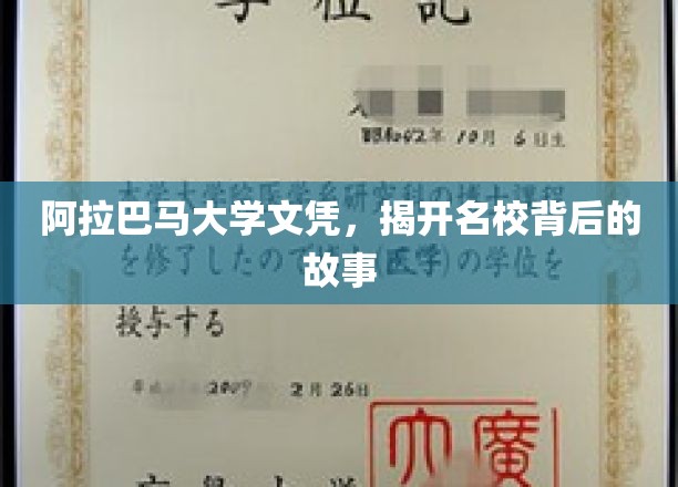 名校光环下的阿拉巴马，探寻文凭背后的真实面纱