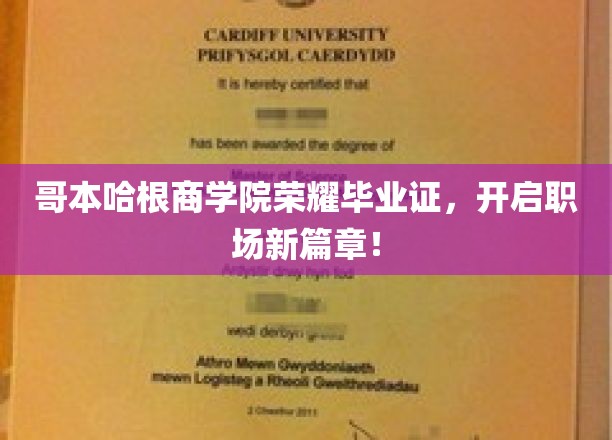哥本哈根商学院高光时刻，毕业证书助力职场飞跃