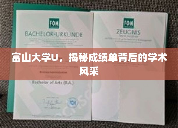 探寻富山大学U成绩单下的璀璨学术星光
