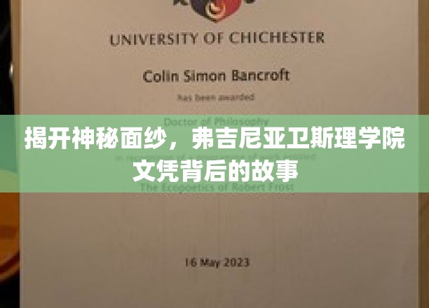揭秘名校文凭背后的传奇，弗吉尼亚卫斯理学院的秘密之旅